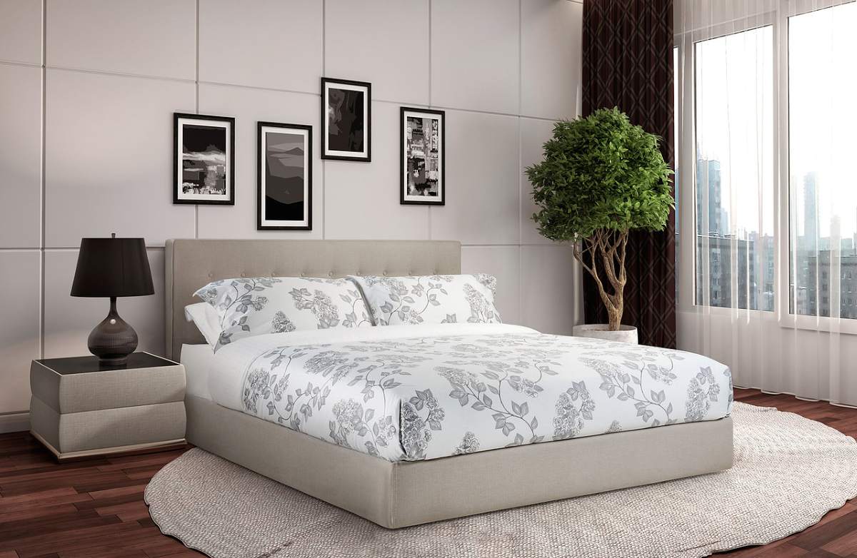 closed air storage bed